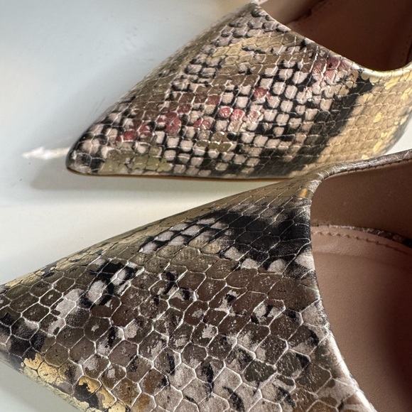 Steve Madden leather Snakeskin Patterned Stiletto Heels - Picture 3 of 8